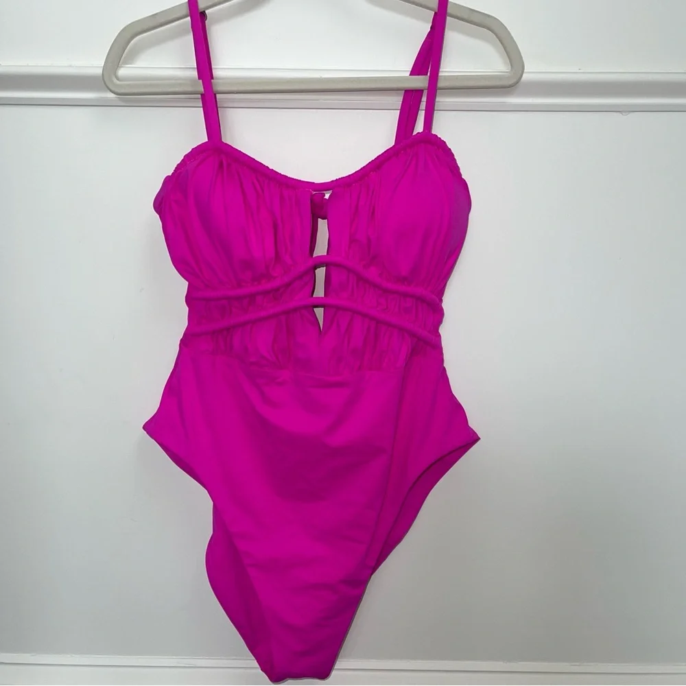 BECCA Santorini One Piece Swimsuit NWT - Picture 2 of 4